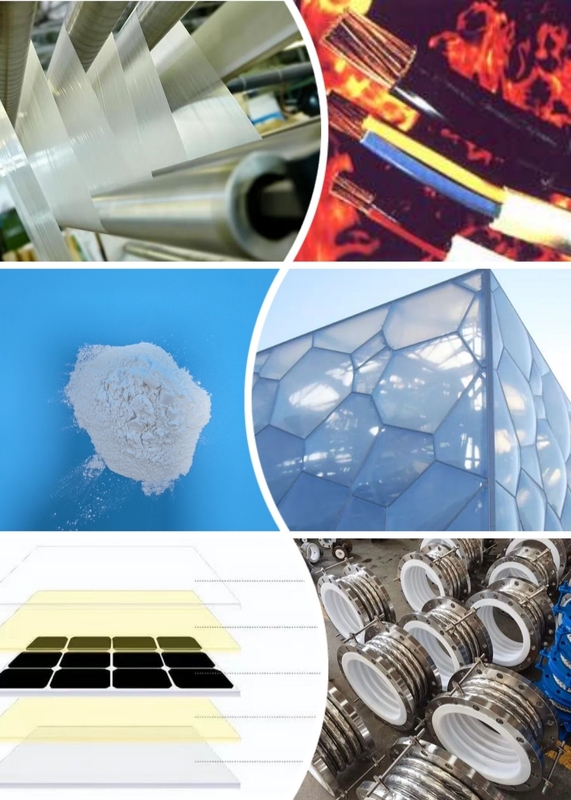 নিম্ন তাপ পরিবাহিতা ০.২৫ W/mK ETFE পাউডার আইসোলেটর চমৎকার UV প্রতিরোধের সঙ্গে